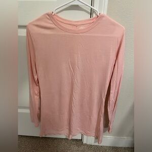 Light pink athletic long sleeve